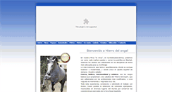 Desktop Screenshot of hierrodelangel.com