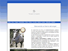 Tablet Screenshot of hierrodelangel.com